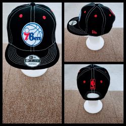 PHILADELPHIA 76ERS NBA BASKETBALL 🏀 SNAPBACK HAT. 