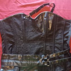  Corset With Top And Pocket Buckle