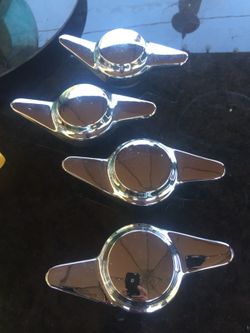 Set of 4 end caps for rims