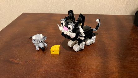 Lego set 31021 cat and mouse