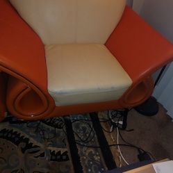 Two Luxurious Designer Livingroom Chairs