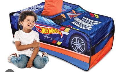 Hot Wheels Toddler Bed Pop Up Tent