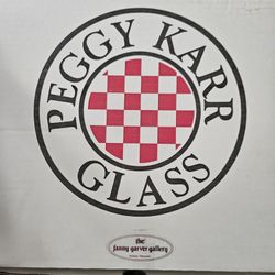 Peggy Karr Apple Blossom 10"  Square Plate