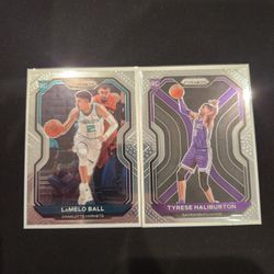 Lamelo Ball Tyrese Haliburton Rookie Card Prizm Duo Deal 