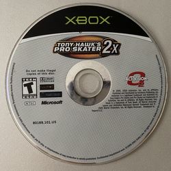 Tony Hawk’s Pro Skater 2X Xbox Video Game Disc