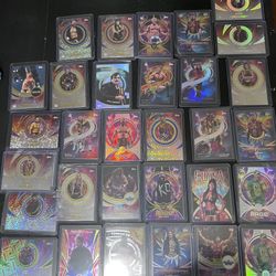 WWE cards - Topps universe Numbered And Parallels