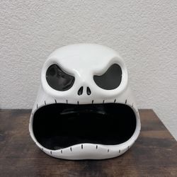 Disney Jack The Skeleton Nightmare Before Christmas Candy Bowl/Jar/Canister Halloween 