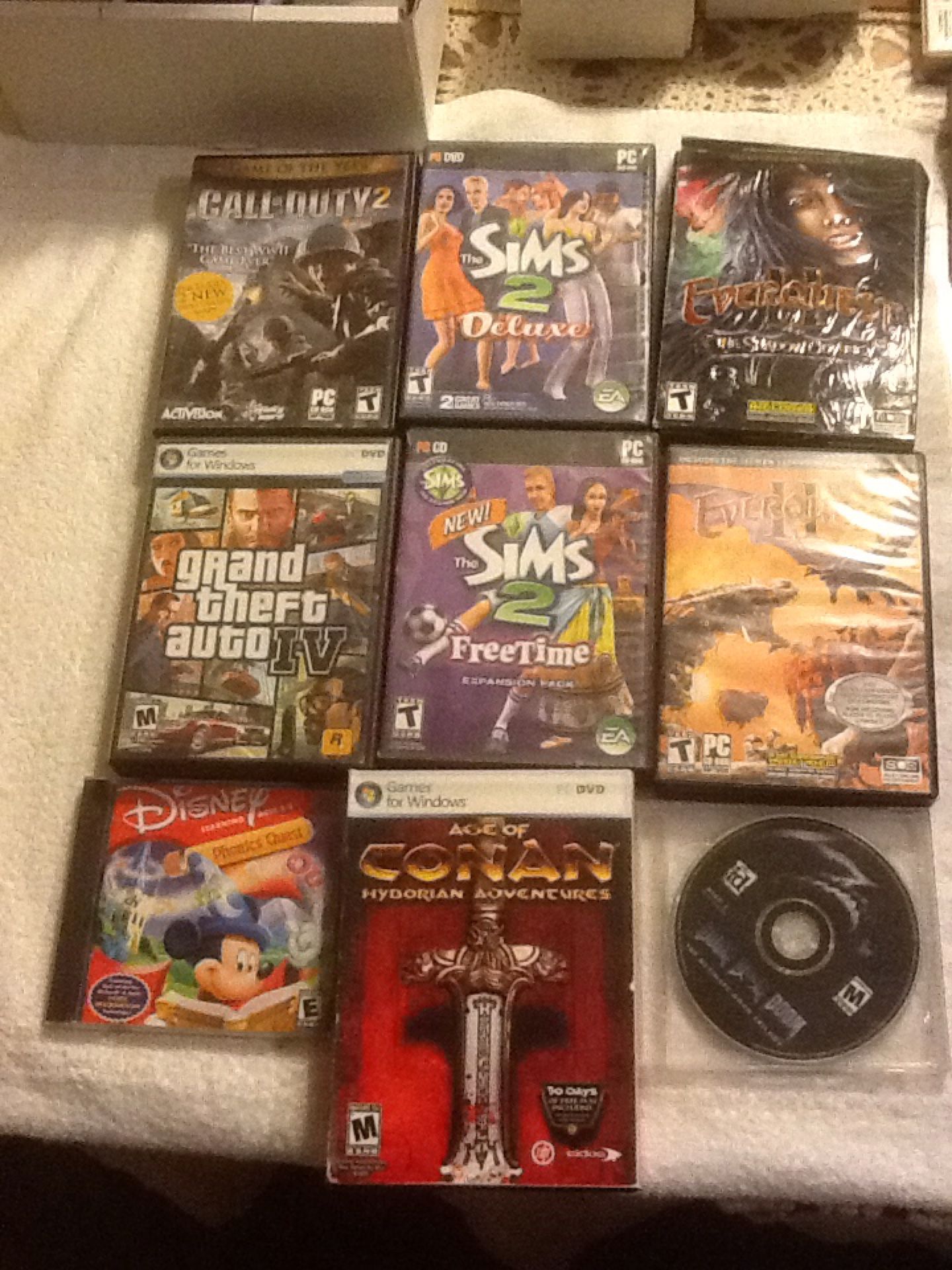 PC Games LOT ($15 for All)