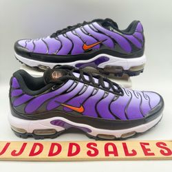 Nike Air Max Plus G Golf Shoes Voltage Purple Black FZ4150-500 Men's Sz 10 NEW