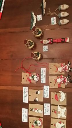 Hand painted Holiday crafts