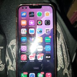Apple iPhone 14 pro (PRODUCT)RED with MagSafe Clear Case