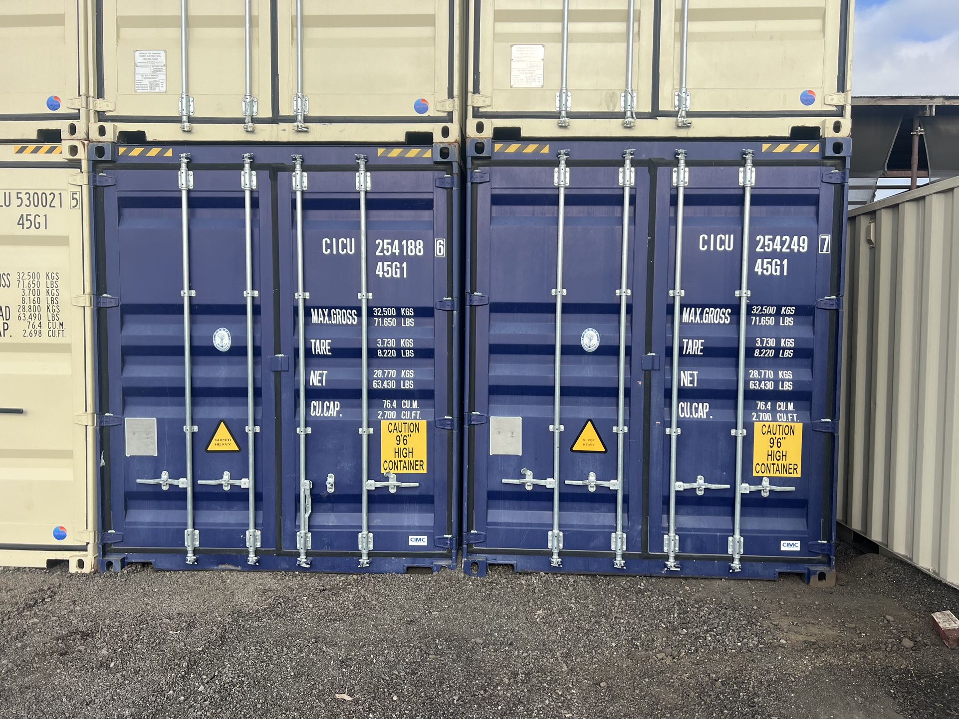 40 FOOT 1-TRIP SEA STORAGE SHIPPING SEA CONTAINER 