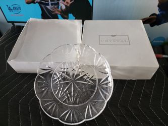 Crystal Salad Plates