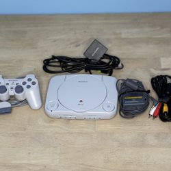 PlayStation PS One Slim Complete Setup With HDMI