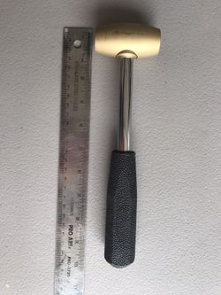 Brass head mallet