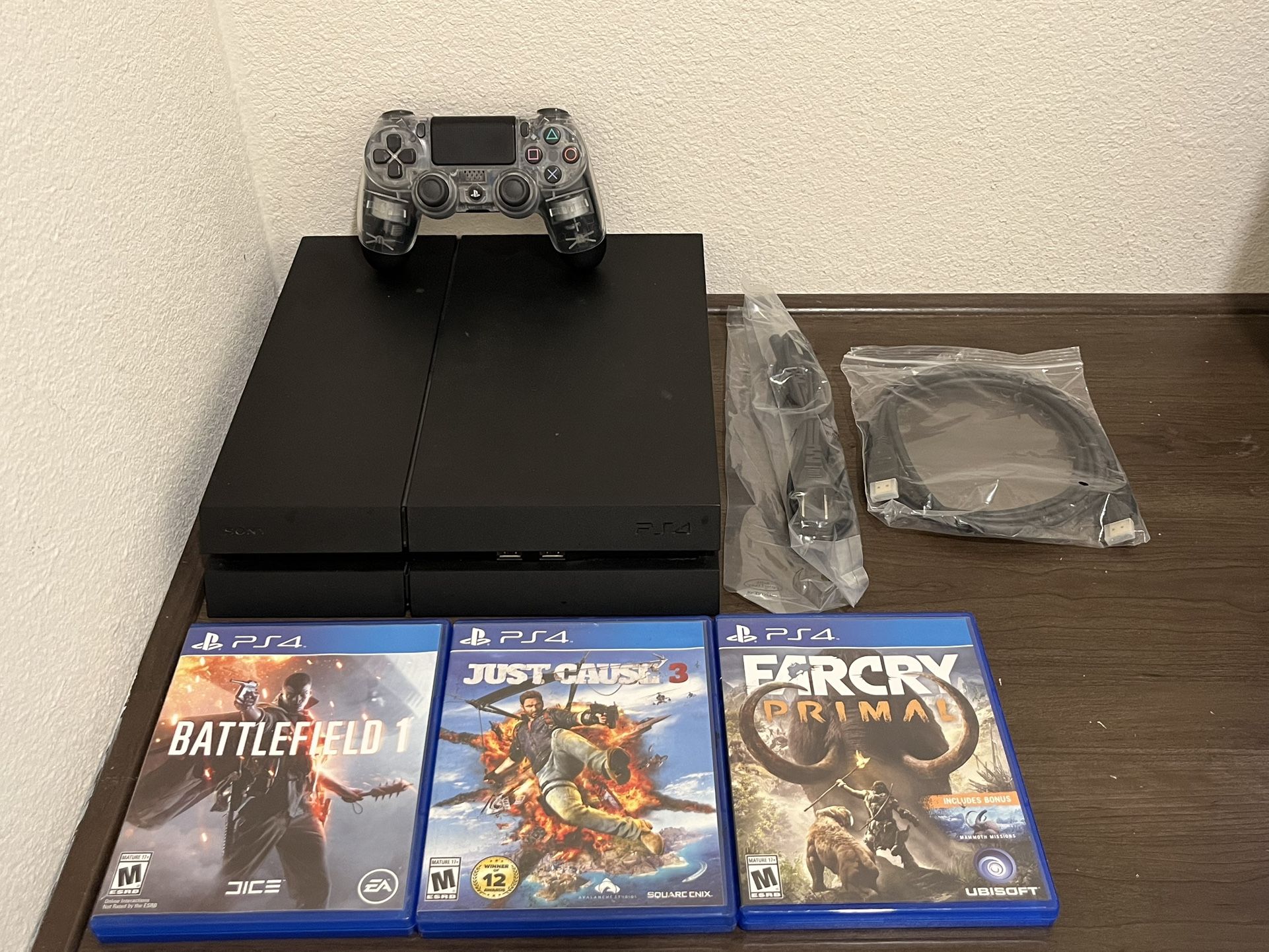 PS4 500gb Video Game Bundle