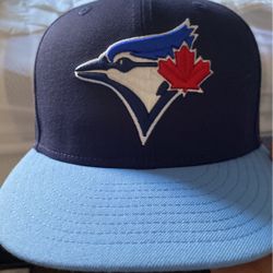 blue jays fitted hat size 7 1/4