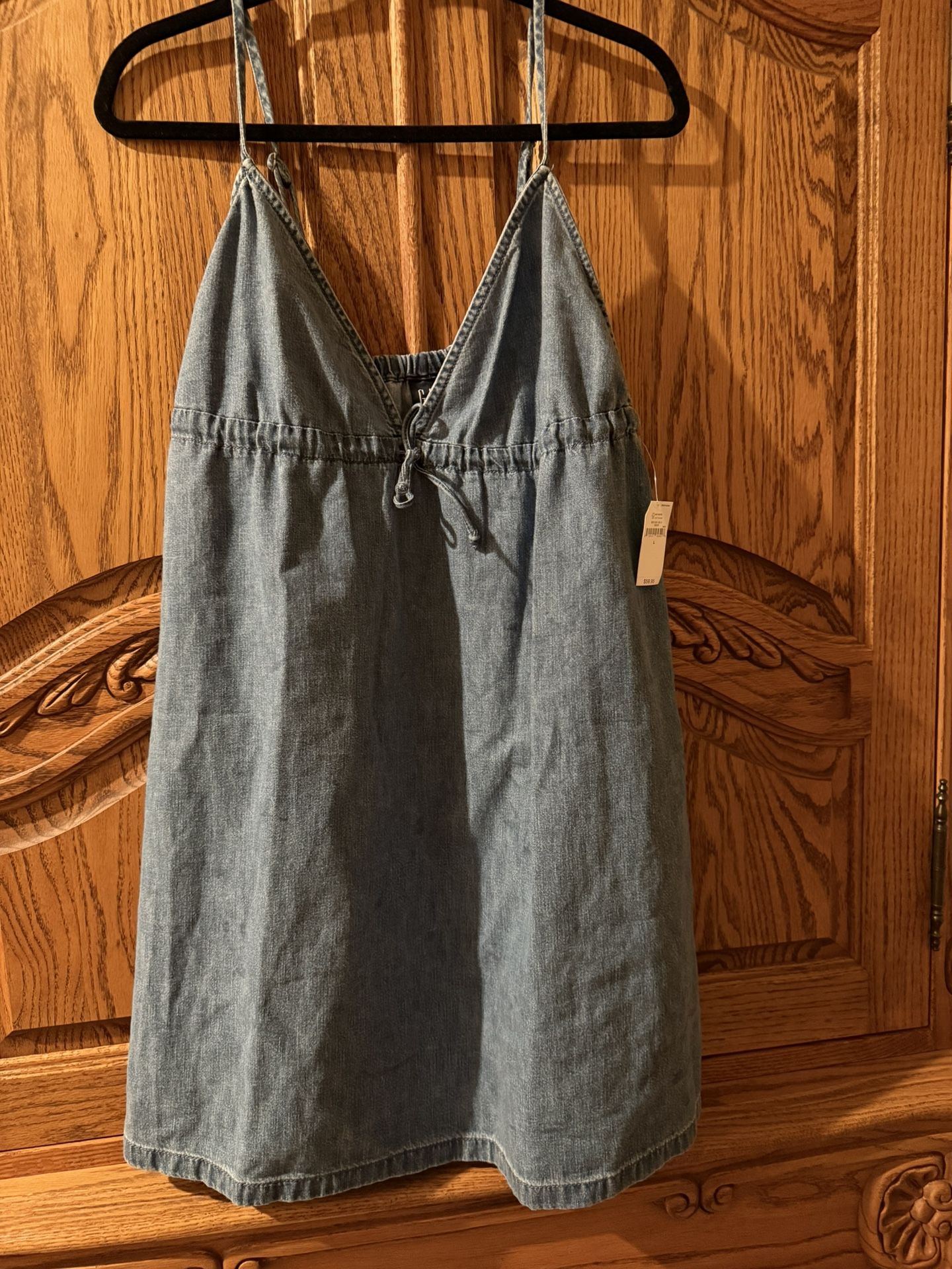 GAP Denim Dress & Cotton Sundress (Size L)