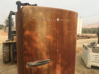 General Electric antique refrigerator