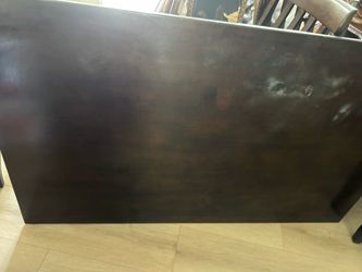 Wood Dinner Table Set