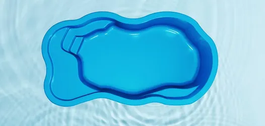 Pleasant Cove Fiberglass Pool by Latham — $47,163 installed | 11' × 22' sheltered retreat