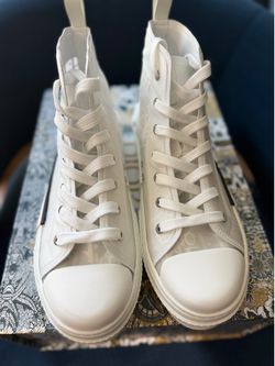 Dior b23 high top all white size 45