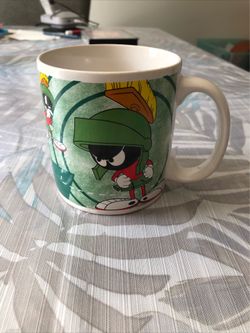 Vtg Marvin The Martian, Looney Tunes 1997 Applause Coffee Mug