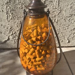 Decorative Glass Jar