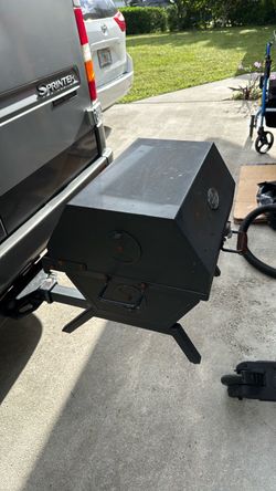 Portable Black Steel Wood Burning Stove
