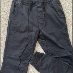 Men’s Hollister Co. Skinny Joggers Drawstring Black Medium