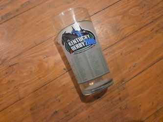 2000 Kentucky Derby Glass