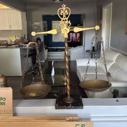 Apothecary Scale 28.5in Tall 26in Width