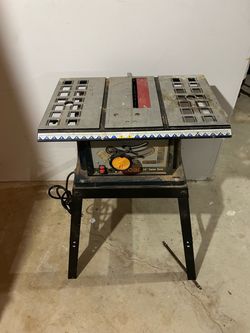 RYOBI 10” Table Saw with Stand – Heavy Duty