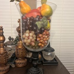 Homeinteriors Big Huricane Fruit Vase