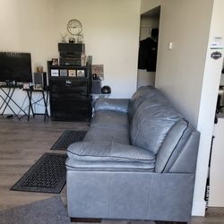 Leather Sofa 