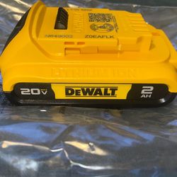 Dewalt 20v battery 2AH