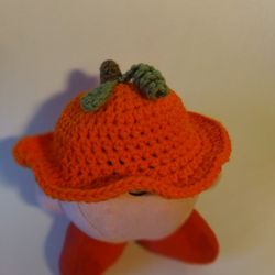 Baby Size Pumpkin Croche Hat