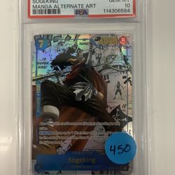 Sogeking Manga Prb-01 PSA 10