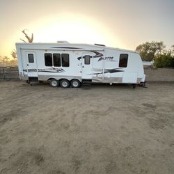 Large Bumper Pull Toyhauler 