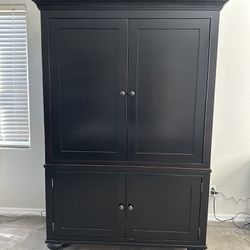 Restoration Hardware TV Cabinet Armoire