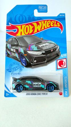 Hot Wheels 2018  Honda Civic Type R HKS