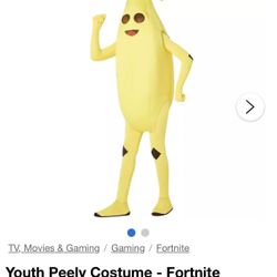 Used: Youth Peely Costume - Fortnite  Medium