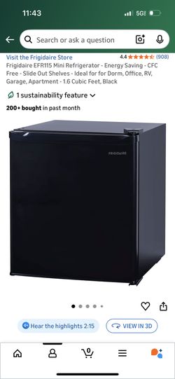 Fridgidaire Mini Fridge