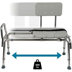 Dmi Heavy Duty Transfer Sliding bench With Cut Out Seat
