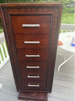 Dresser with mirror