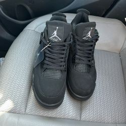 Jordan 4 Black Cat size 10
