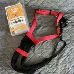 Dog No Pull Harness Large Red Open Box