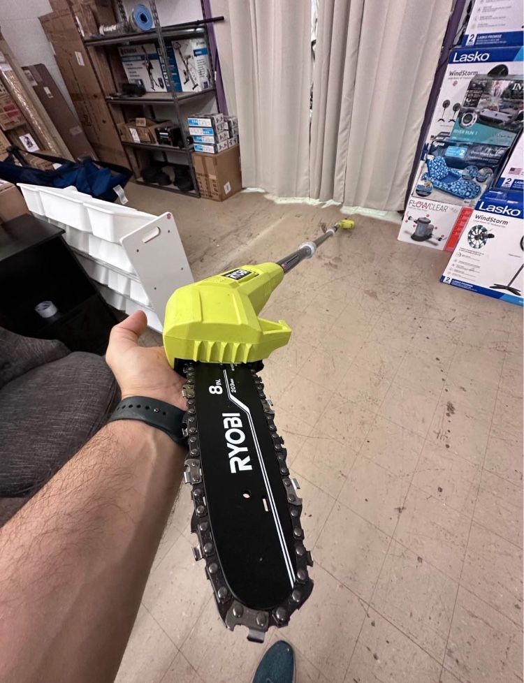 10 in. 40-Volt Lithium-Ion Cordless Battery Pole Saw (Tool-Only), New
