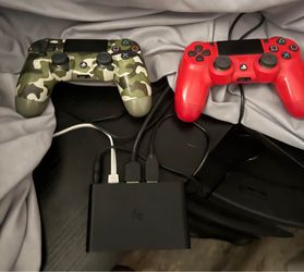 PS Vita TV Modded and comes with two controllers and 256gb card
