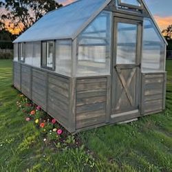 🍅 Grow Year-Round with Shed Gal's 8x16 Greenhouse